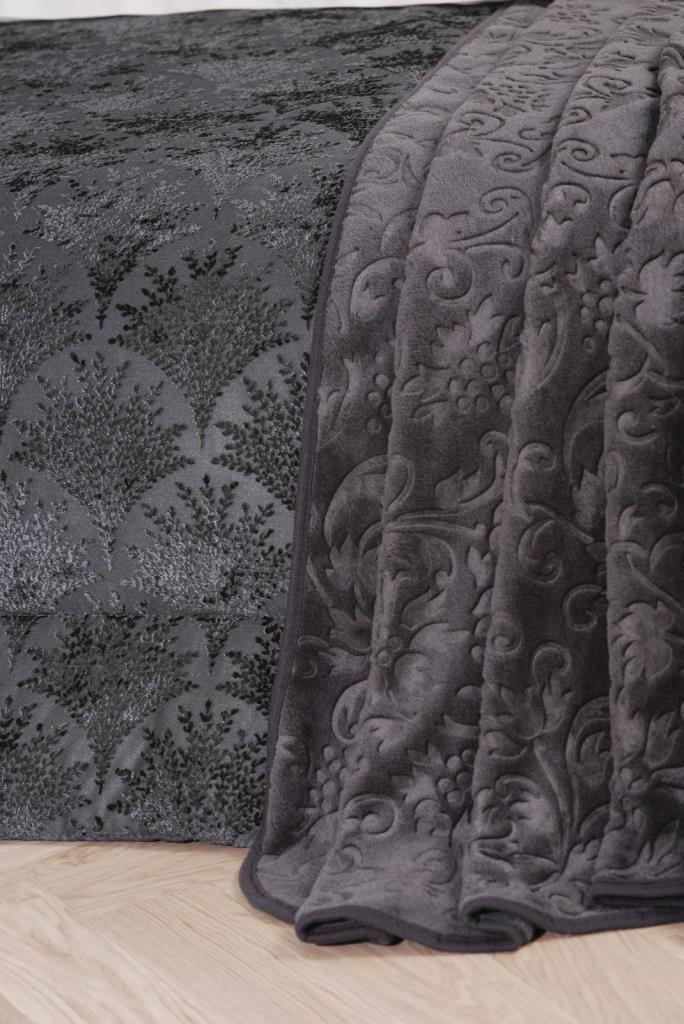 Çeyiz Diyarı Asel 10 Parça Çeyiz Seti Antrasit - 4