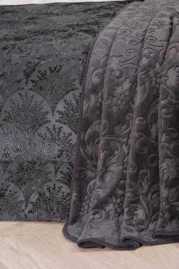 Çeyiz Diyarı Asel 10 Parça Çeyiz Seti Antrasit - 4