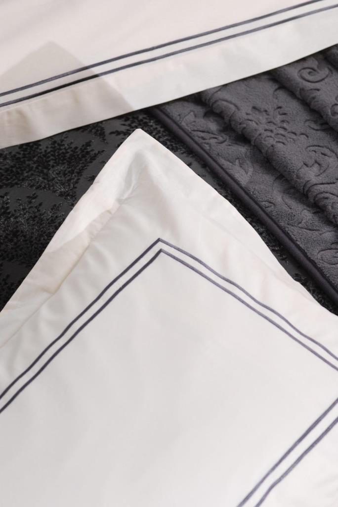 Çeyiz Diyarı Asel 10 Parça Çeyiz Seti Antrasit - 5