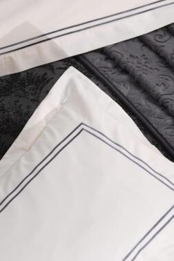 Çeyiz Diyarı Asel 10 Parça Çeyiz Seti Antrasit - 5