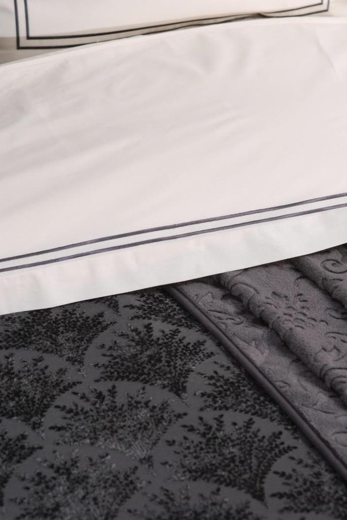 Çeyiz Diyarı Asel 10 Parça Çeyiz Seti Antrasit - 6