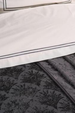 Çeyiz Diyarı Asel 10 Parça Çeyiz Seti Antrasit - 6