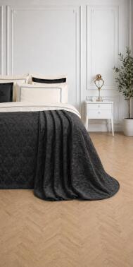 Çeyiz Diyarı Asel 10 Parça Çeyiz Seti Antrasit - 7