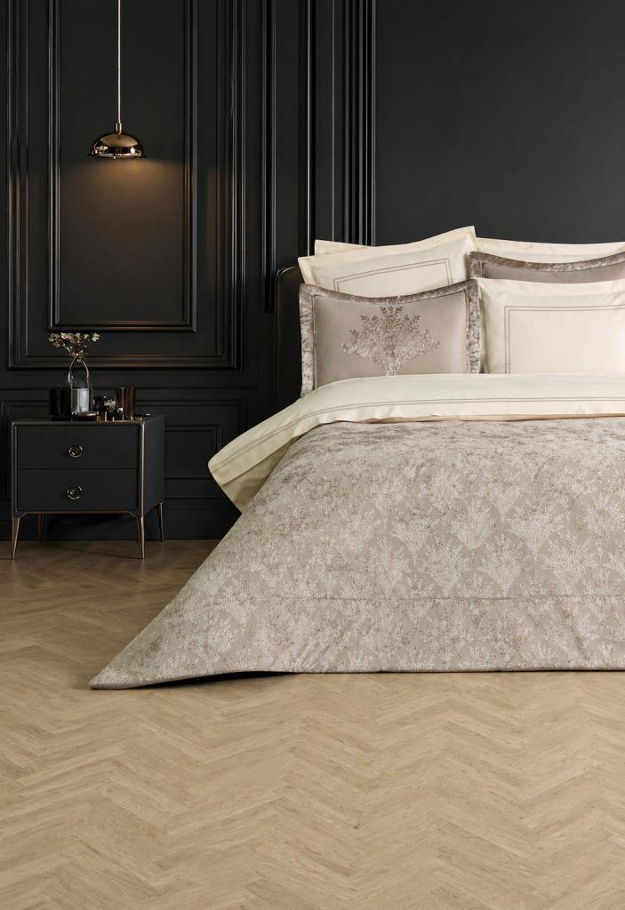 Çeyiz Diyarı Asel 10 Parça Çeyiz Seti Bej - 2