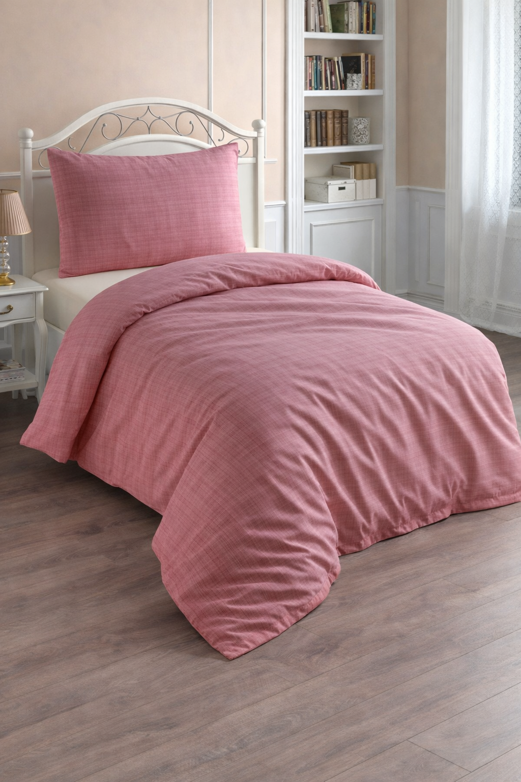 Çeyiz Diyarı Brush 2 Parça Tek Kişilik Nevresim Seti - 19