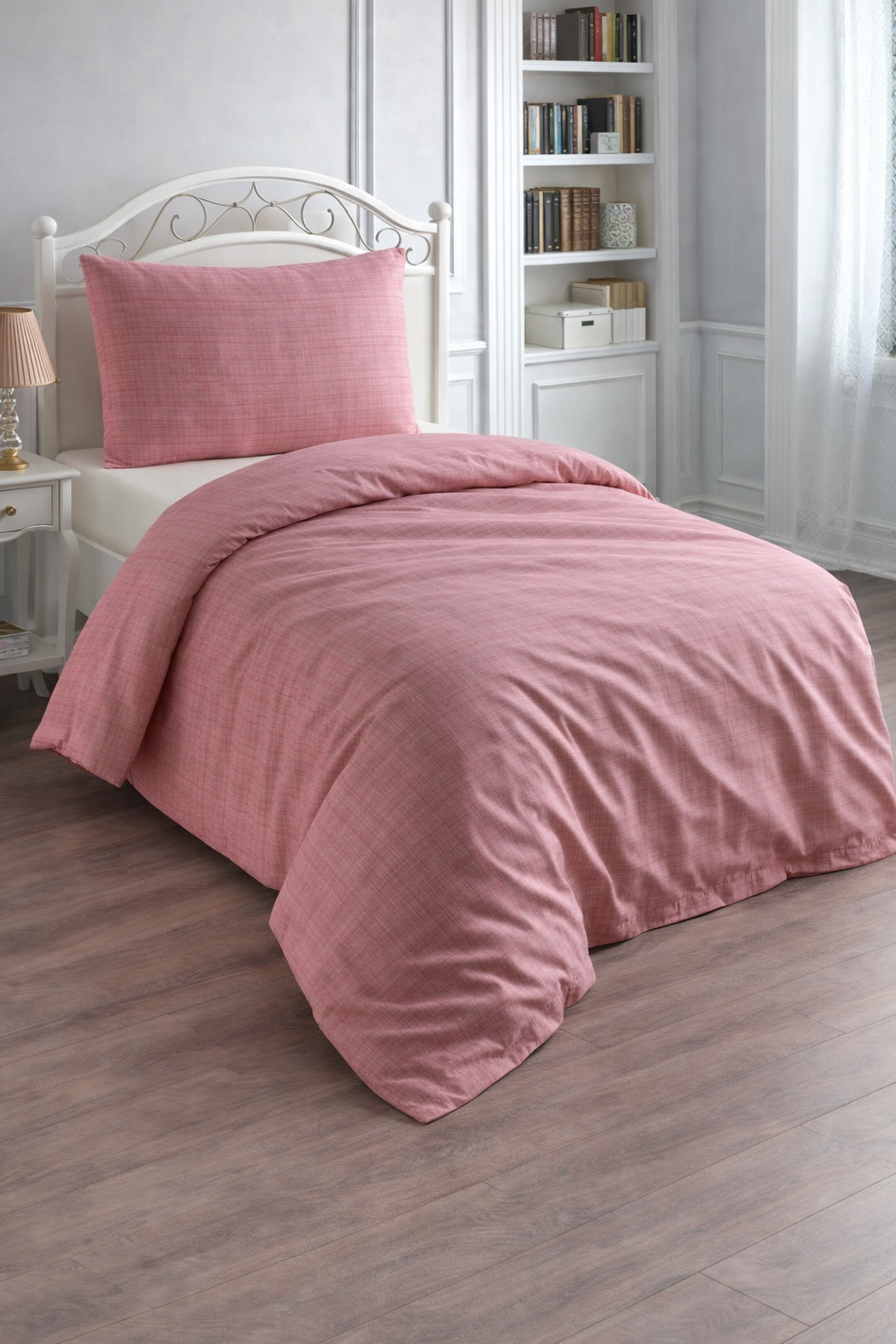 Çeyiz Diyarı Brush 2 Parça Tek Kişilik Nevresim Seti - 23