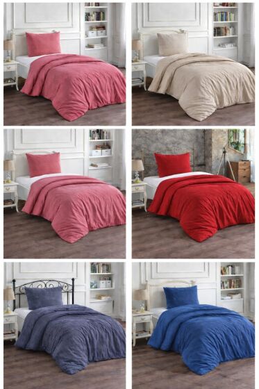 Çeyiz Diyarı Brush 2 Parça Tek Kişilik Nevresim Seti - Çeyiz Diyarı