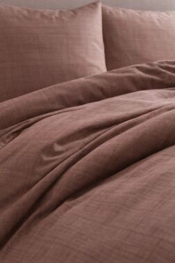 Çeyiz Diyarı Brush 2 Parça Tek Kişilik Nevresim Seti - 7