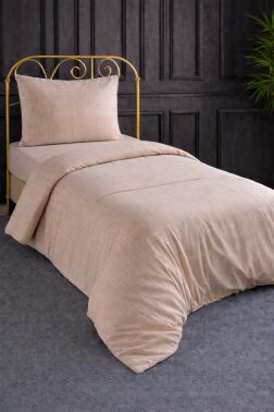 Çeyiz Diyarı Brush 3 Parça Tek Kişilik Nevresim Takımı - 2