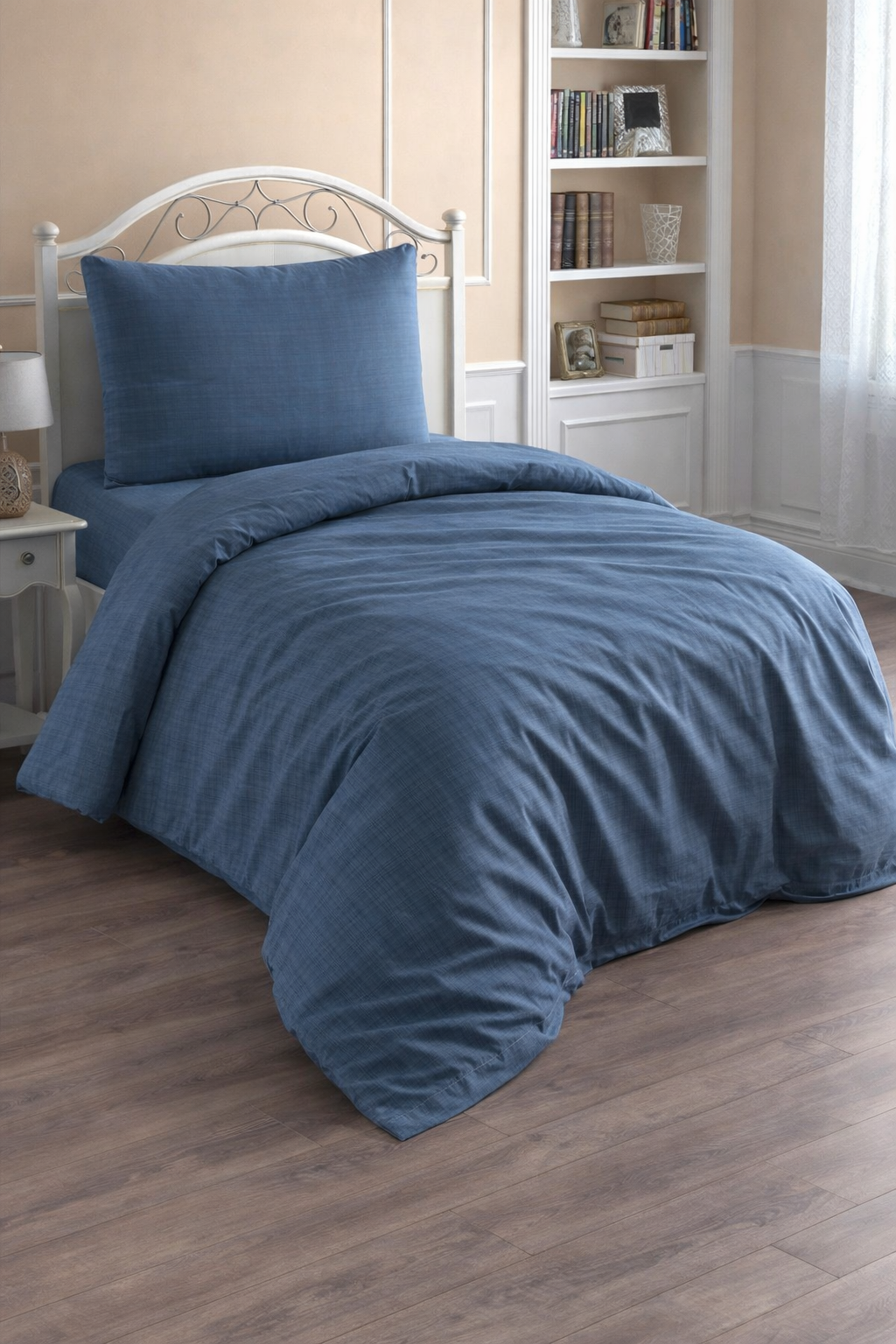 Çeyiz Diyarı Brush 3 Parça Tek Kişilik Nevresim Takımı - 11