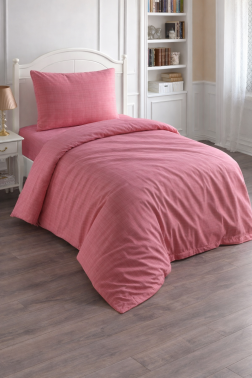 Çeyiz Diyarı Brush 3 Parça Tek Kişilik Nevresim Takımı - 19