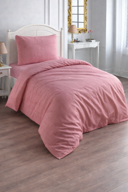 Çeyiz Diyarı Brush 3 Parça Tek Kişilik Nevresim Takımı - 23