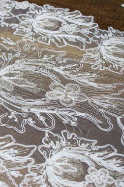 Çeyiz Diyarı Çınar Tül 5 Parça Salon Takımı Gümüş Kahve - 3