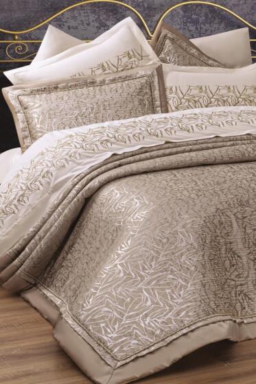 Çeyiz Diyarı Dora 10 Parça Çeyiz Seti Krem - Çeyiz Diyarı