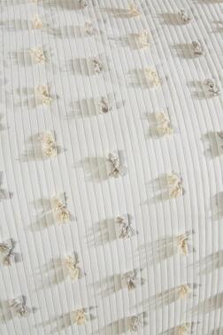 Çeyiz Diyarı Elara 3 Parça Çift Kişilik Pike Takımı - 3