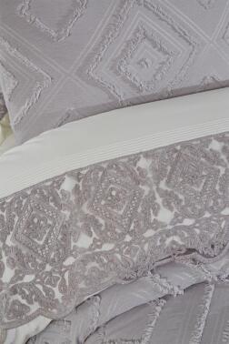 Çeyiz Diyarı Hürrem 10 Parça Battaniyeli Çeyiz Seti Gri - 2