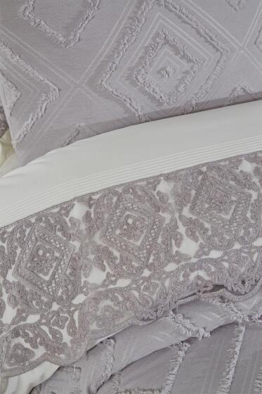 Çeyiz Diyarı Hürrem 10 Parça Battaniyeli Çeyiz Seti Gri - Çeyiz Diyarı (1)