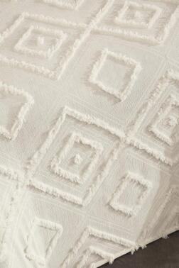 Çeyiz Diyarı Hürrem 10 Parça Battaniyeli Çeyiz Seti Krem - 6