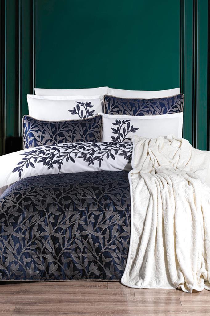 Çeyiz Diyarı İris 10 Parça Çeyiz Seti Lacivert - 1