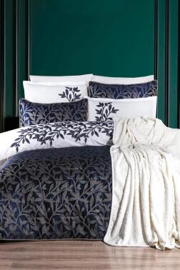 Çeyiz Diyarı İris 10 Parça Çeyiz Seti Lacivert - 1