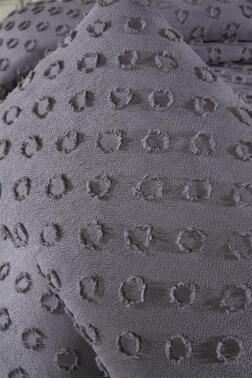 Çeyiz Diyarı Konik 2 Parça Tek Kişilik Pike Takımı Antrasit - 6