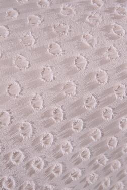 Çeyiz Diyarı Konik 2 Parça Tek Kişilik Pike Takımı Pudra - 5