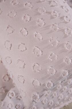 Çeyiz Diyarı Konik 2 Parça Tek Kişilik Pike Takımı Pudra - 6