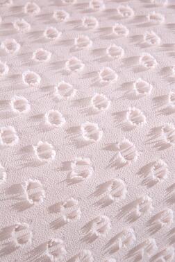 Çeyiz Diyarı Konik 3 Parça Çift Kişilik Pike Takımı Pudra - 6