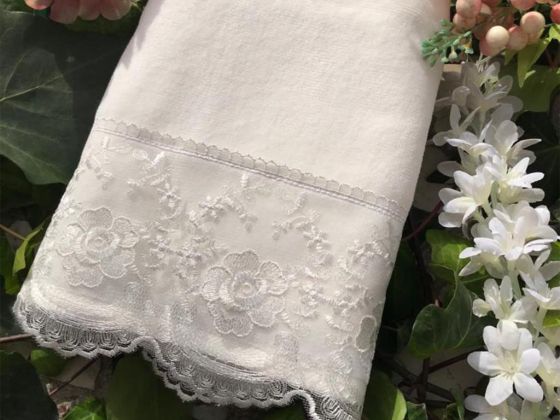 Çeyiz Diyarı Kure Çeyizlik Havlu Krem - Çeyiz Diyarı
