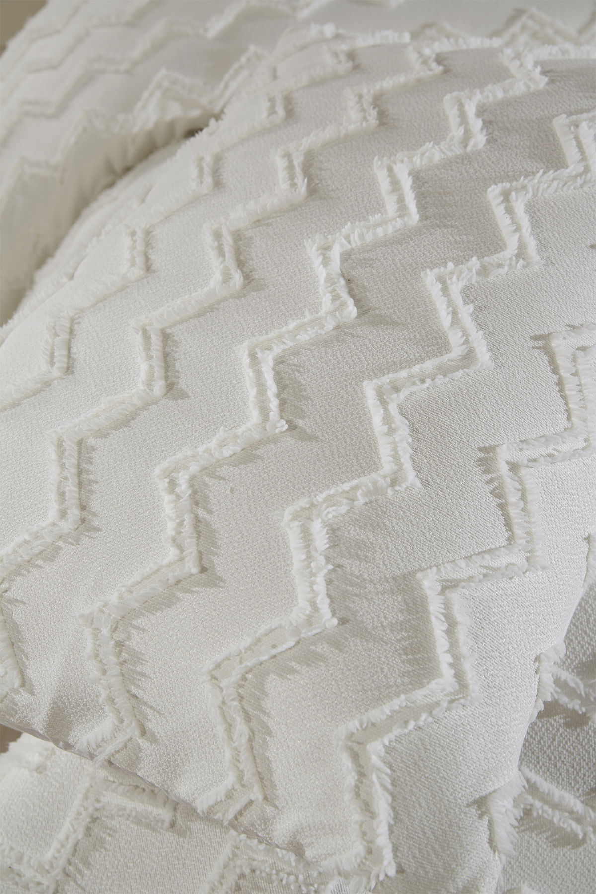 Çeyiz Diyarı Lumpa 3 Parça Çift Kişilik Pike Takımı Krem - 4