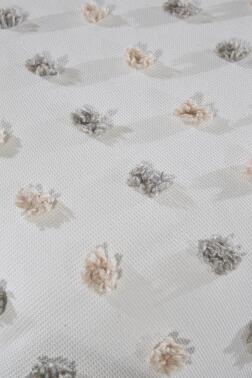 Çeyiz Diyarı Lunessa 2 Parça Tek Kişilik Pike Takımı - 7