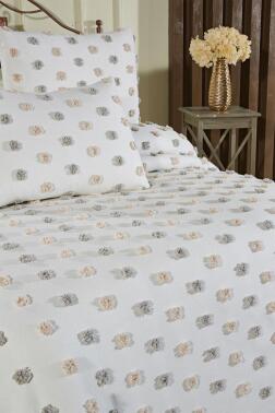 Çeyiz Diyarı Lunessa 3 Parça Çift Kişilik Pike Takımı - 3