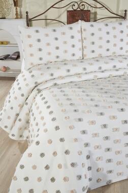 Çeyiz Diyarı Lunessa 3 Parça Çift Kişilik Pike Takımı - 7