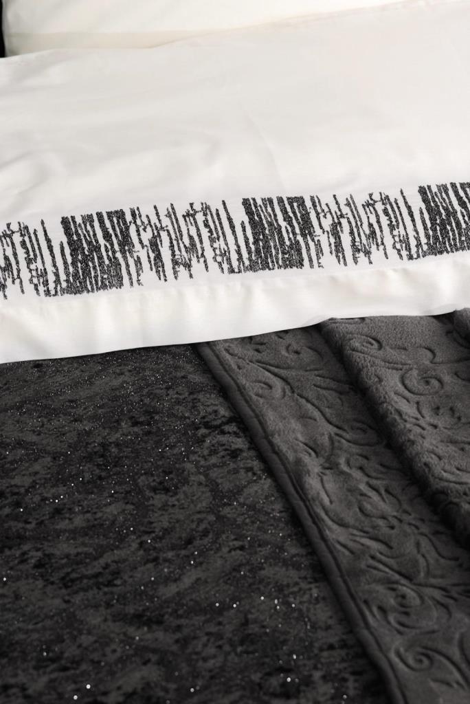 Çeyiz Diyarı Neslia 10 Parça Çeyiz Seti Antrasit - 4