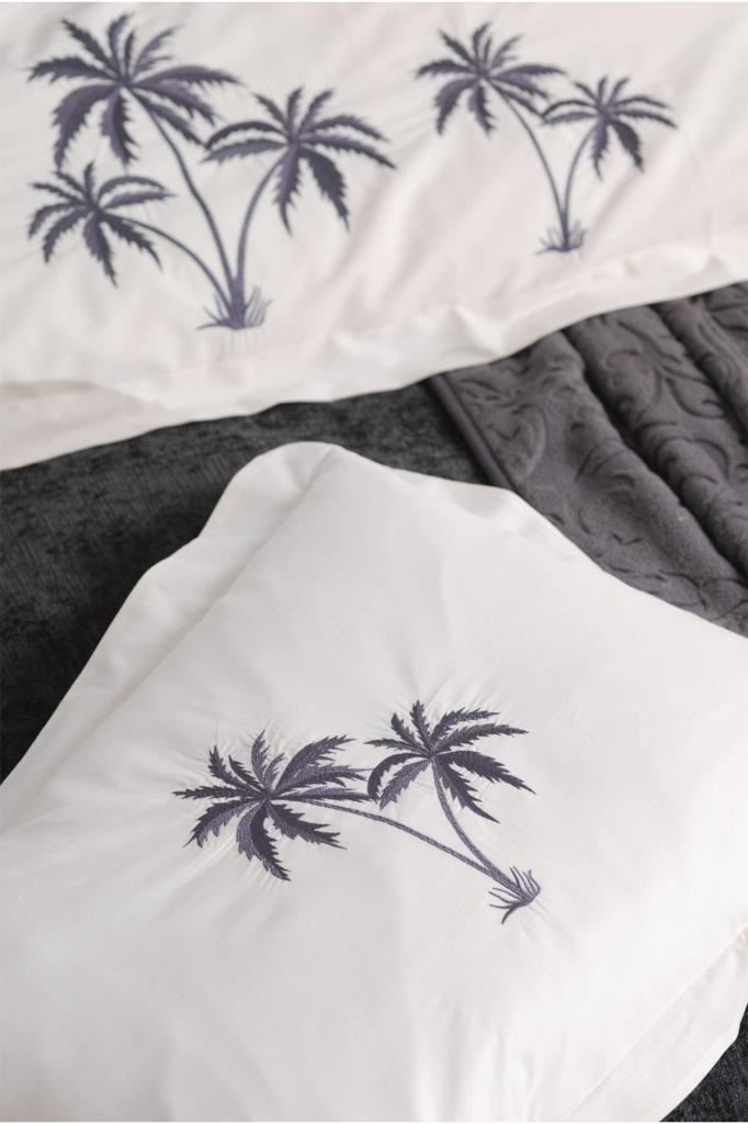 Çeyiz Diyarı Palmira 10 Parça Çeyiz Seti Antrasit - 3