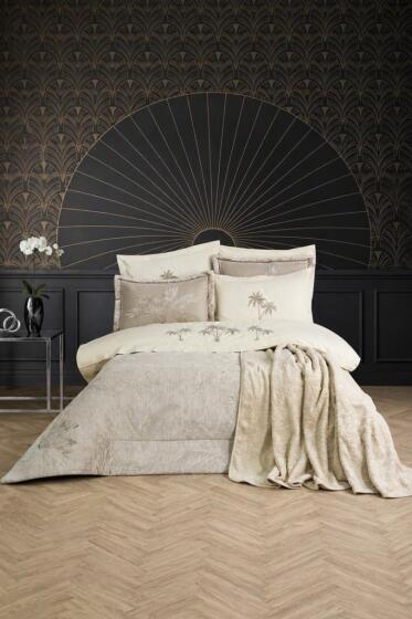 Çeyiz Diyarı Palmira 10 Parça Çeyiz Seti Bej - Çeyiz Diyarı