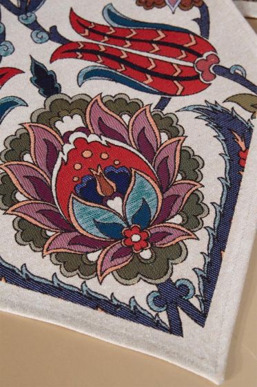 Çeyiz Diyarı Pınar 2li Lüks Runner 45x140 Cm - Çeyiz Diyarı (1)