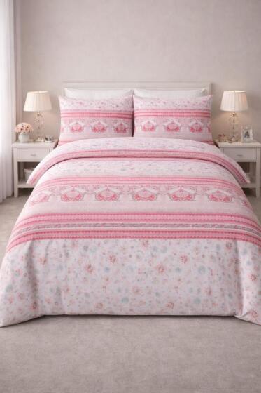 Çeyiz Diyarı Pınar Çift Kişilik Nevresim Takımı - Çeyiz Diyarı