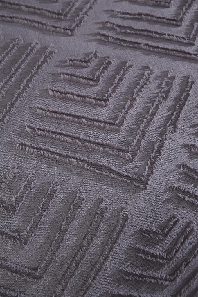 Çeyiz Diyarı Pine 2 Parça Tek Kişilik Pike Takımı Antrasit - 5