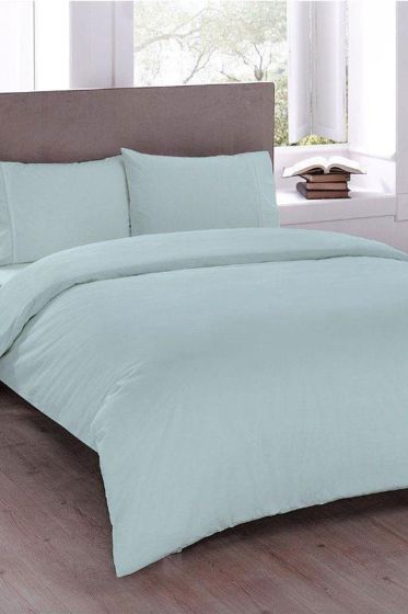 Çeyiz Diyarı Pure Çift Kişilik Nevresim Takımı Mint - Çeyiz Diyarı