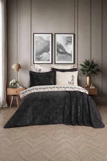 Çeyiz Diyarı Riva 10 Parça Çeyiz Seti Antrasit - Çeyiz Diyarı