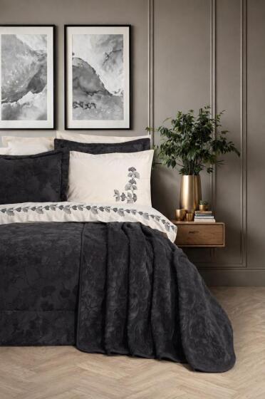 Çeyiz Diyarı Riva 10 Parça Çeyiz Seti Antrasit - Çeyiz Diyarı (1)