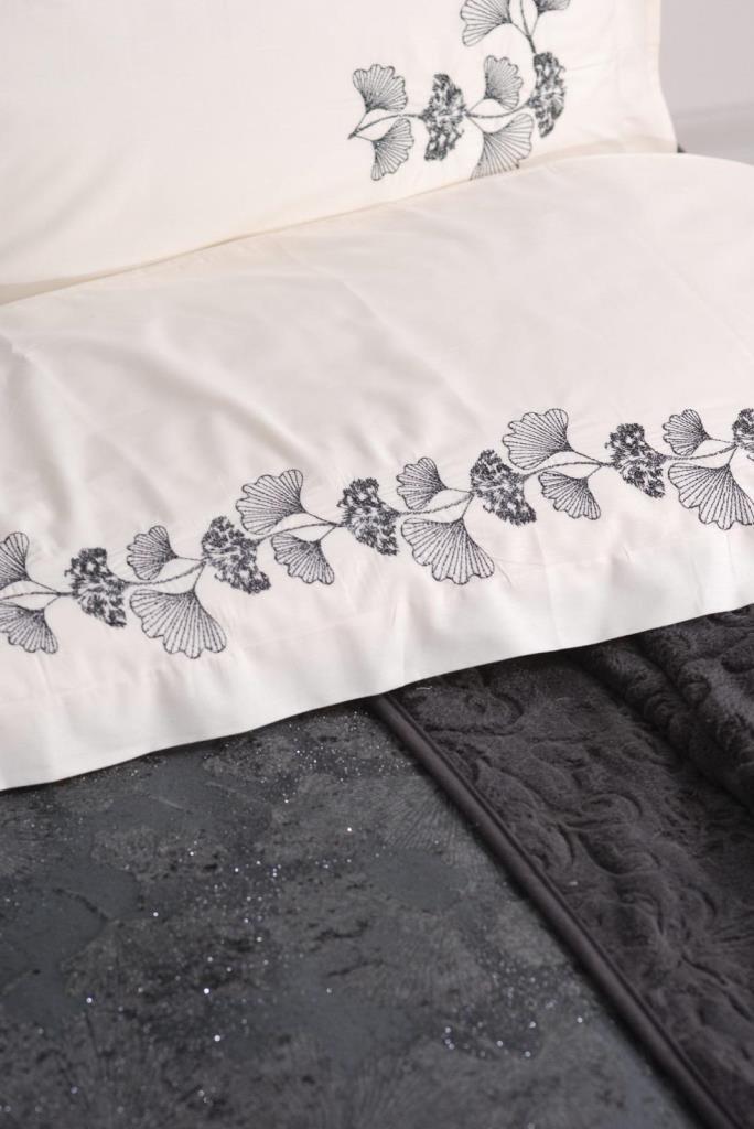 Çeyiz Diyarı Riva 10 Parça Çeyiz Seti Antrasit - 4