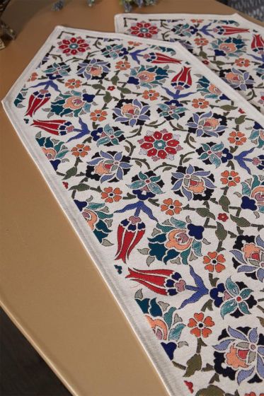Çeyiz Diyarı Safiye 2li Lüks Runner 45x140 Cm - Çeyiz Diyarı (1)