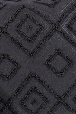 Çeyiz Diyarı Samira 3 Parça Çift Kişilik Pike Takımı Siyah - 3