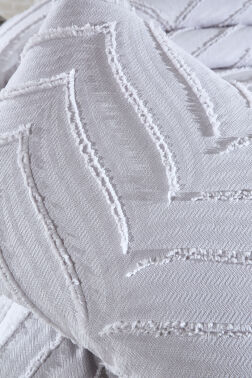 Çeyiz Diyarı Sementina 3 Parça Çift Kişilik Pike Takımı Gri - 4