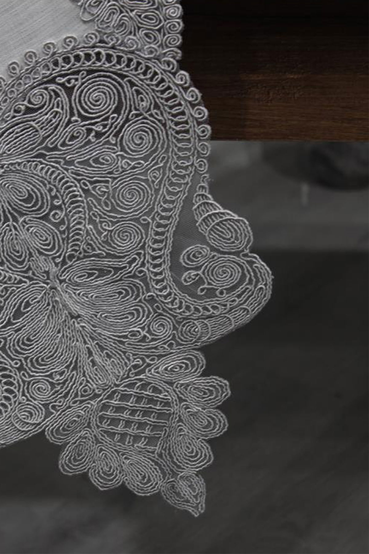 Çeyiz Diyarı Sofia 5 Parça Keten Salon Takımı Krem Silver - 2