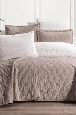 Çeyiz Diyarı Stella 10 Parça Çeyiz Seti Bej - 1