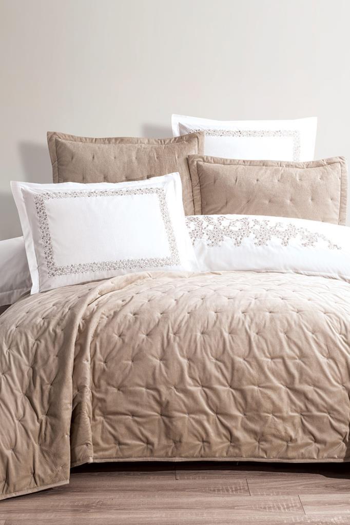 Çeyiz Diyarı Stella 10 Parça Çeyiz Seti Cappucino - 1