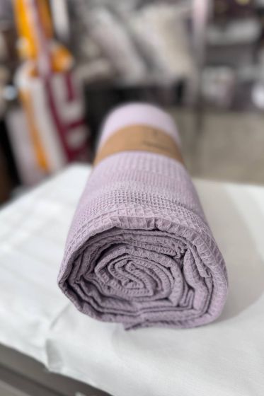 Çeyiz Diyarı Tek Kişilik Yazlık Pamuklu Tek Pike Lila - Çeyiz Diyarı (1)